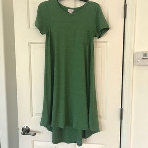 Bright Green Lularoe Carly!